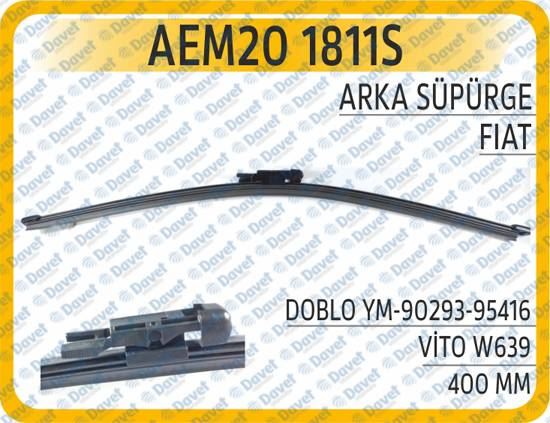 AEM 201811S Arka Silecek Supurgesi 400 Mm Doblo Ym